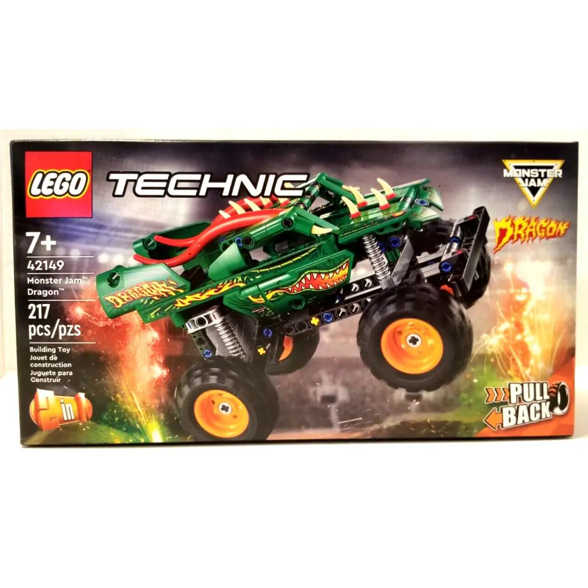 Lego Technic 42149 Monster Jam Dragon
