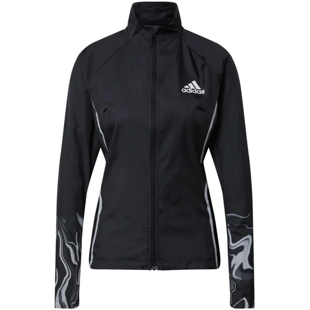 Women`s Adidas Glam On Black Training Jacket