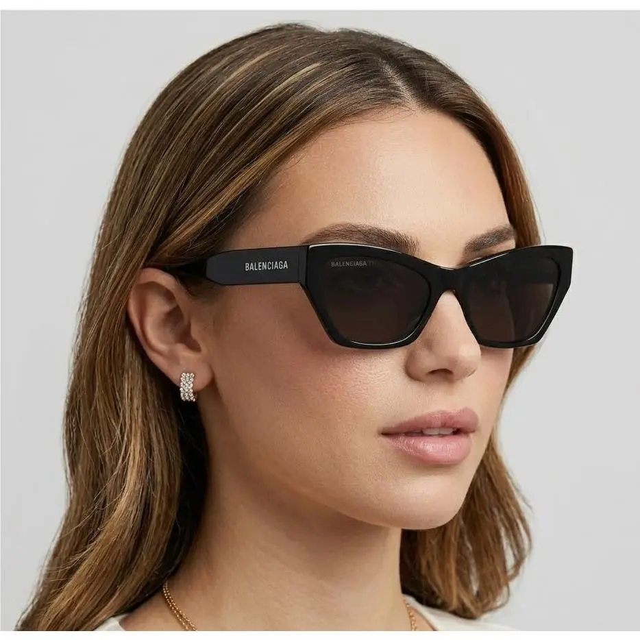 Balenciaga BB0447S-001 Sunglasses 56mm