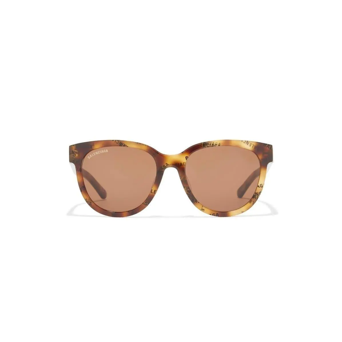 Balenciaga Women 54mm Round Sunglasses Havana Havana Brown