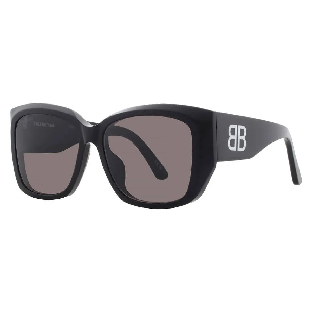 Balenciaga Grey Butterfly Ladies Sunglasses BB0445SK 001 56 BB0445SK 001 56