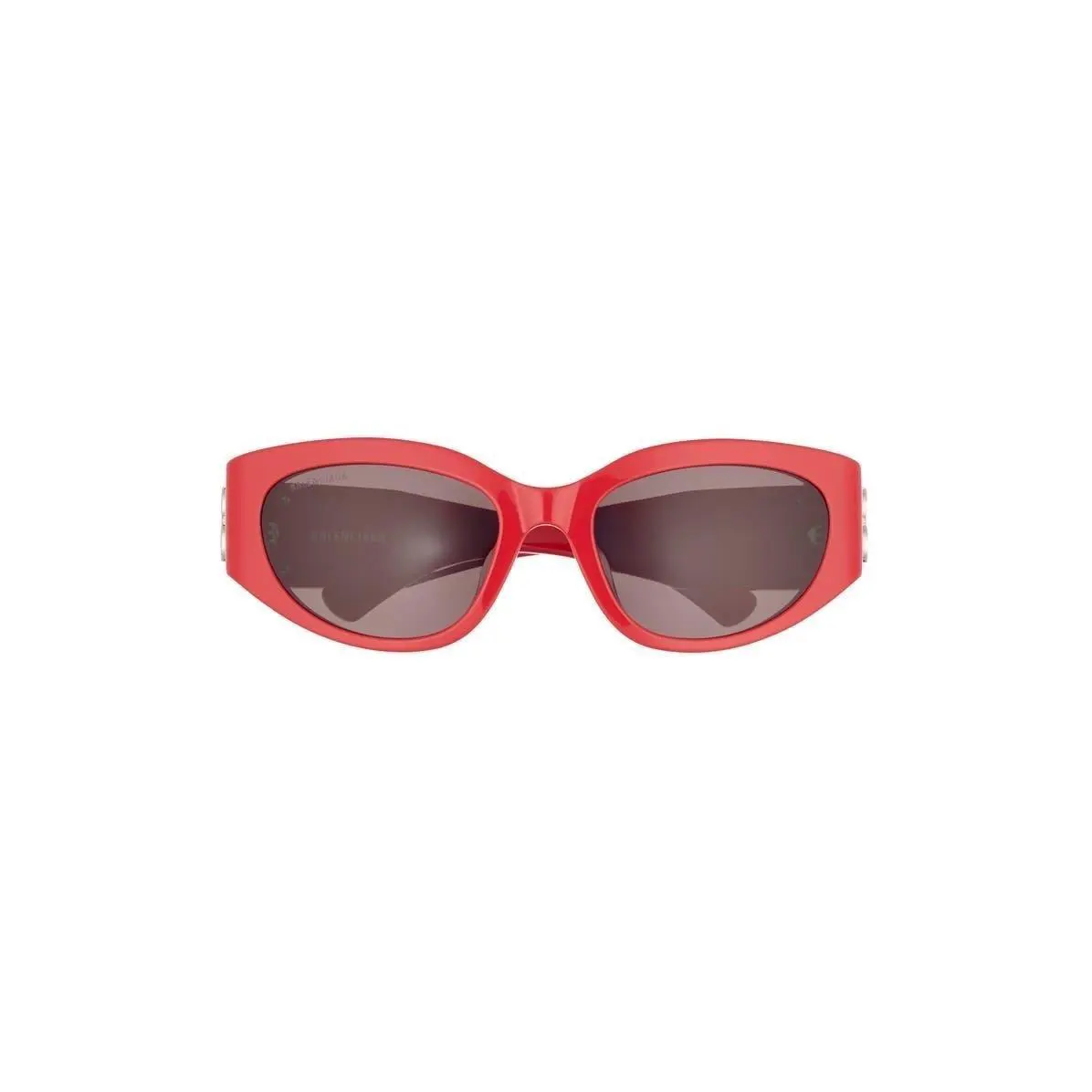 Balenciaga Women 55mm Cat Eye Sunglasses Red Red Grey