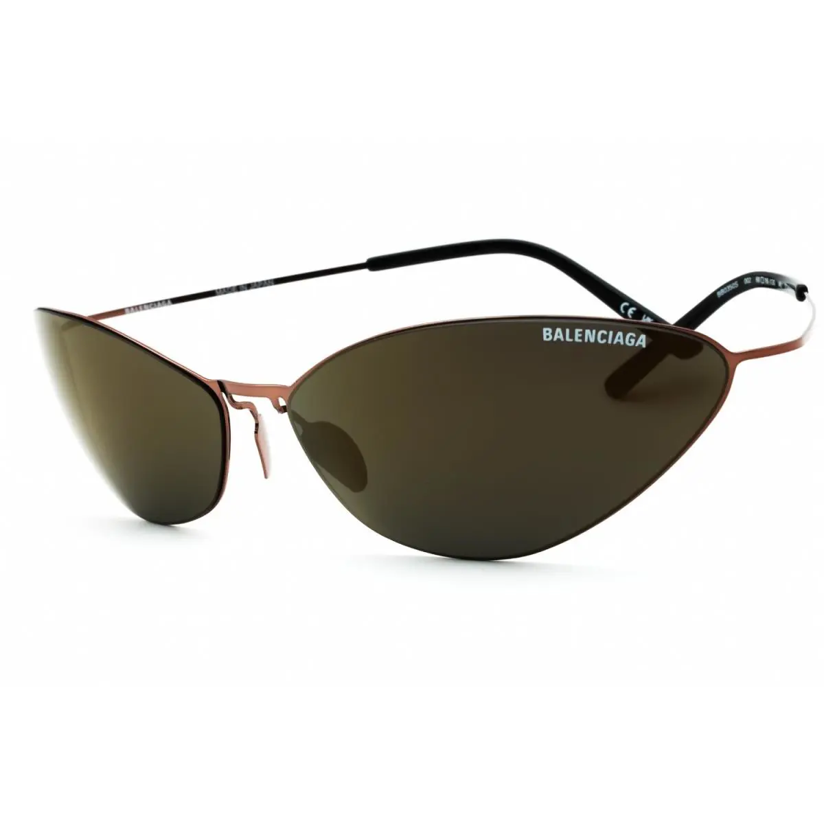 Balenciaga BB0350S-002-68 Sunglasses Size 68mm 130mm 16mm Brown Unisex