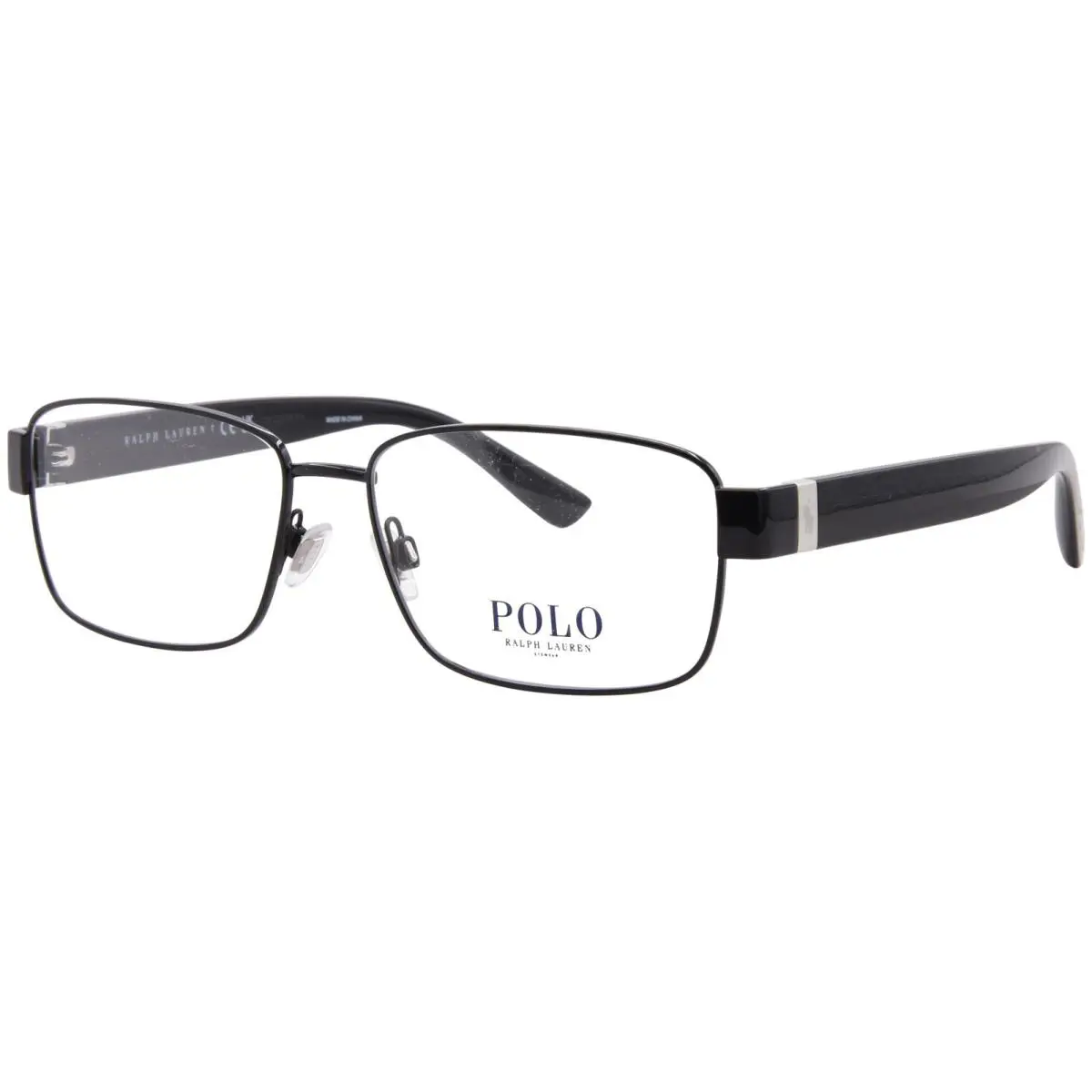 Polo Ralph Lauren PH1239 9223 Eyeglasses Frame Men`s Shiny Black Full Rim 55mm