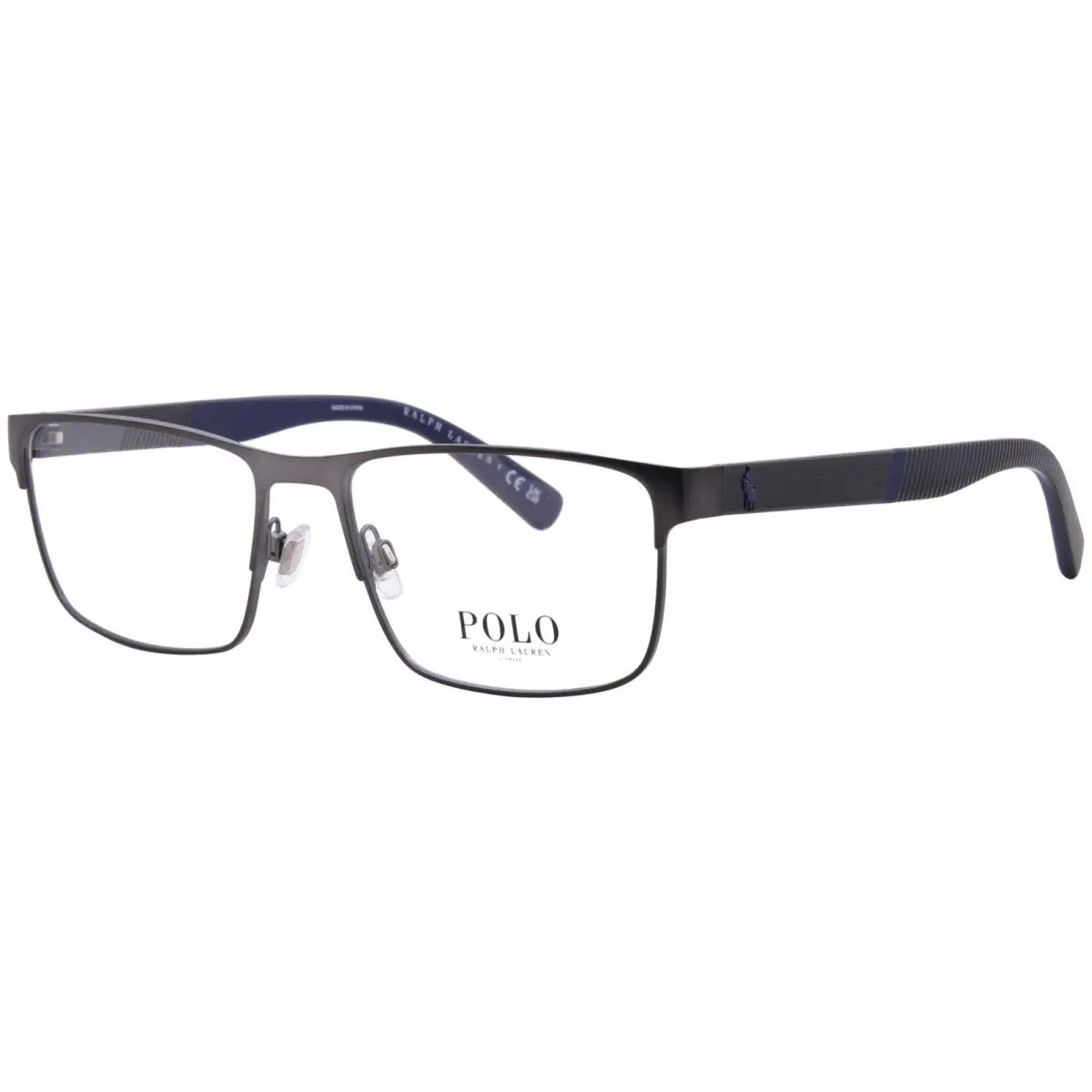 Polo Ralph Lauren PH1215 9307 Eyeglasses Frame Men`s Dark Gunmetal Full Rim 56mm
