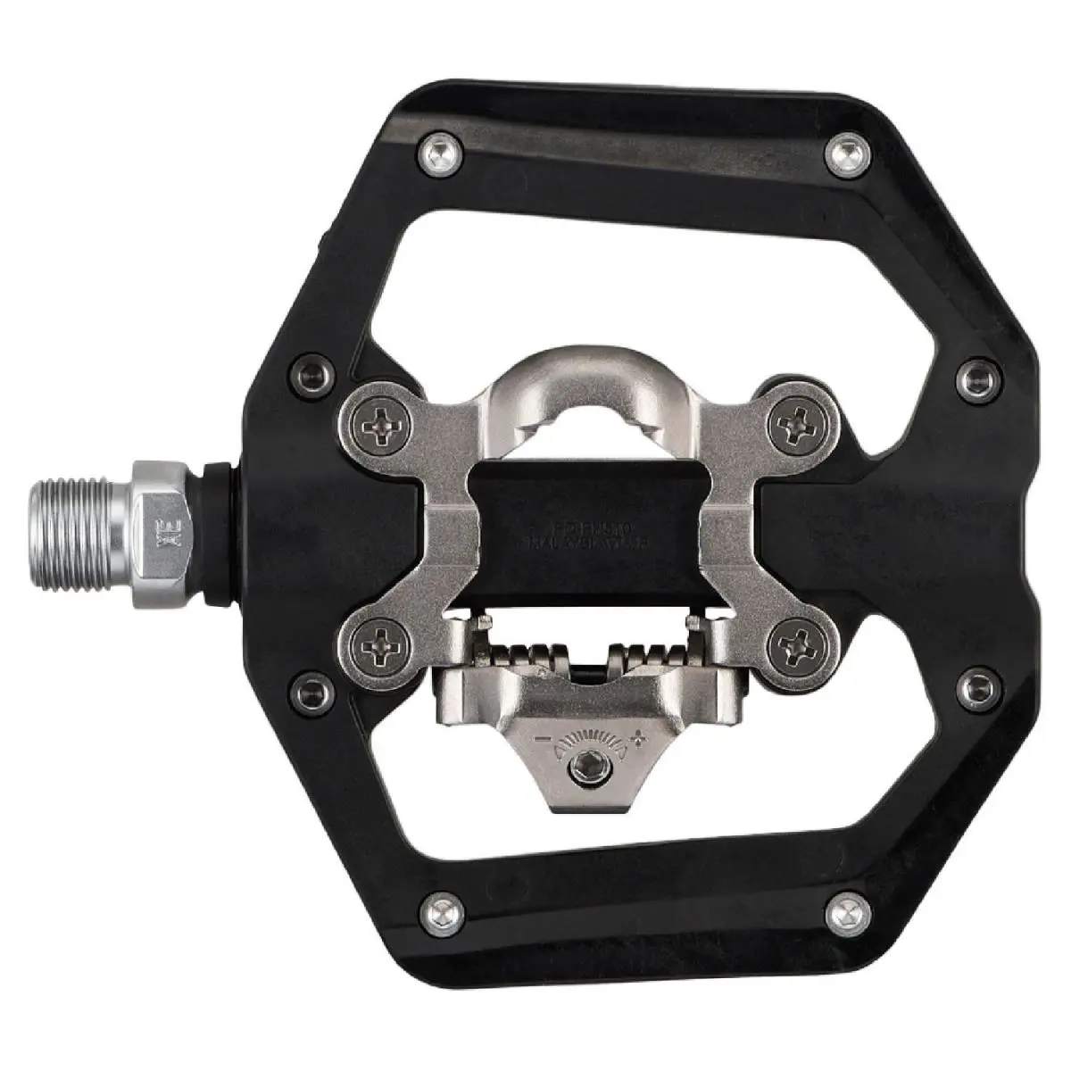 Shimano PD-EH510 Hybrid Spd / Platform Pedals – 111 x 96 mm Black - Black