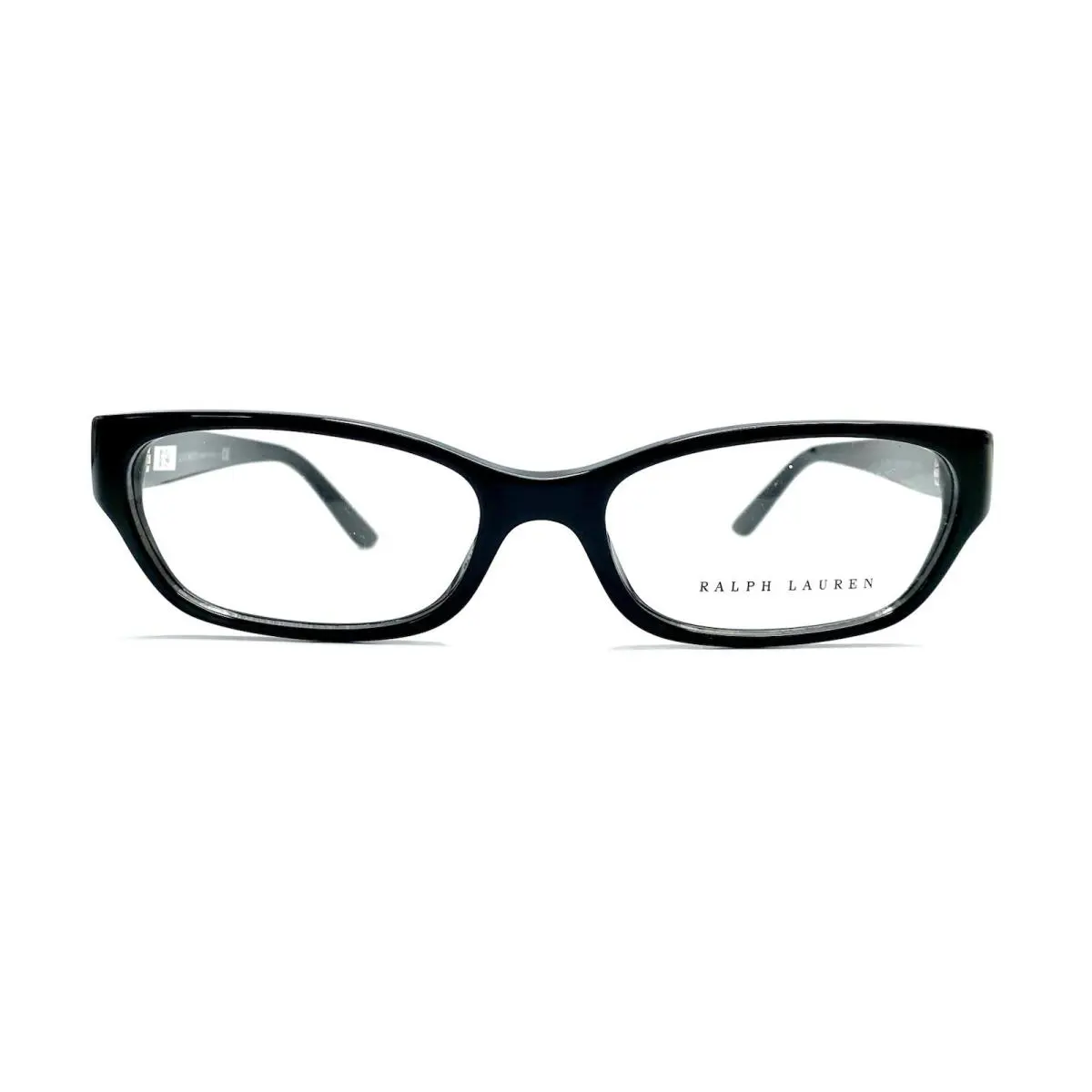 Ralph Lauren Black Cat Eye Glasses Italy RL 6081 5001 52 16 140