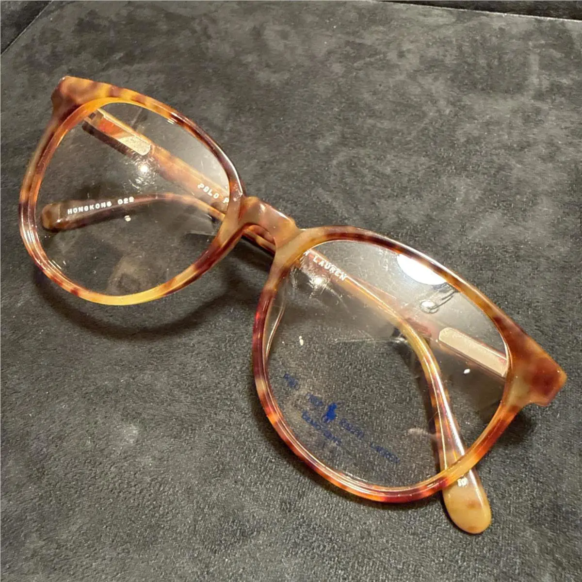 Vtg Polo 80s Prep 10 Ralph Lauren Ivy League Americana Glasses Metal Frame 51