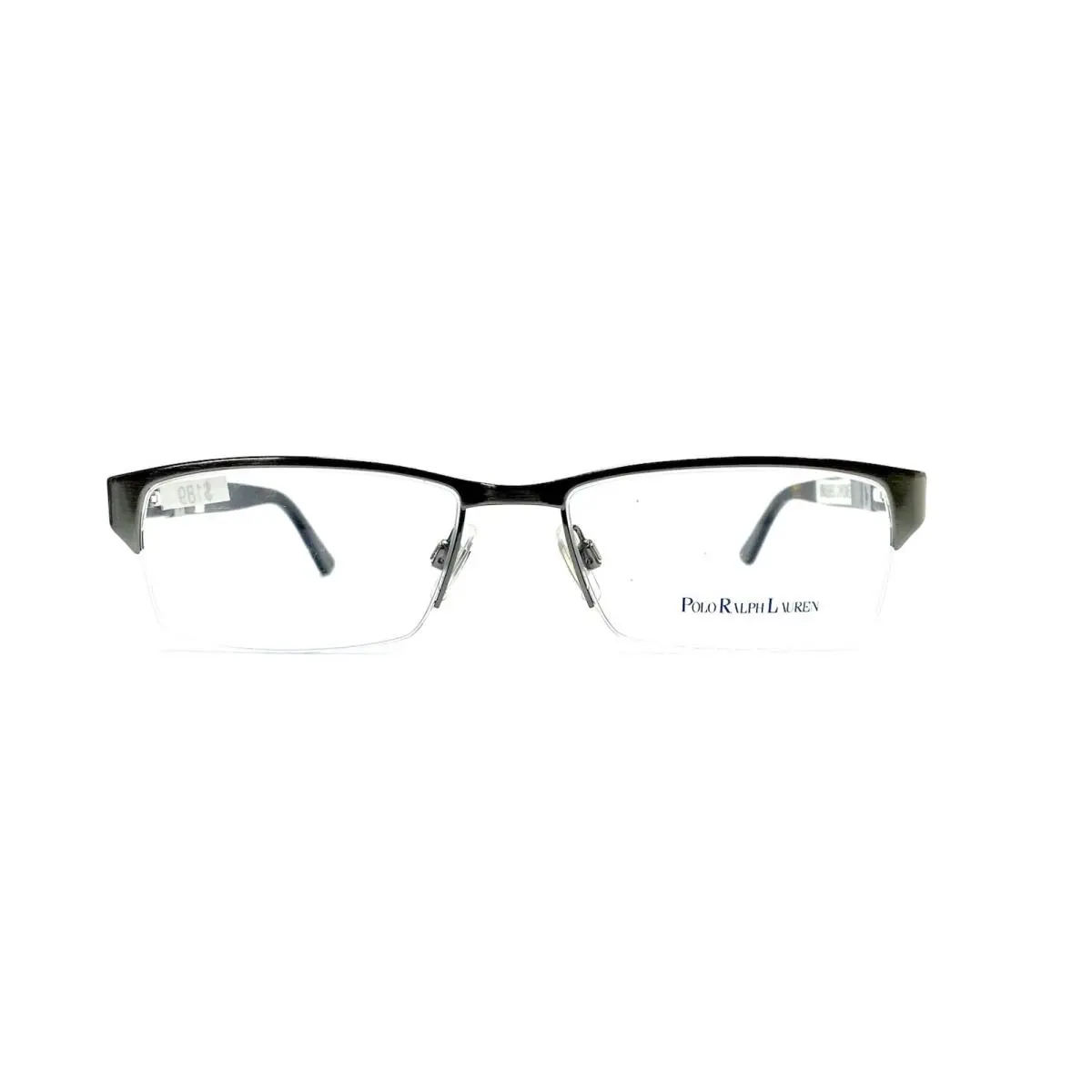 Polo Ralph Lauren Silver Rectangular Glasses Italy RAP4577AA 53 17 140
