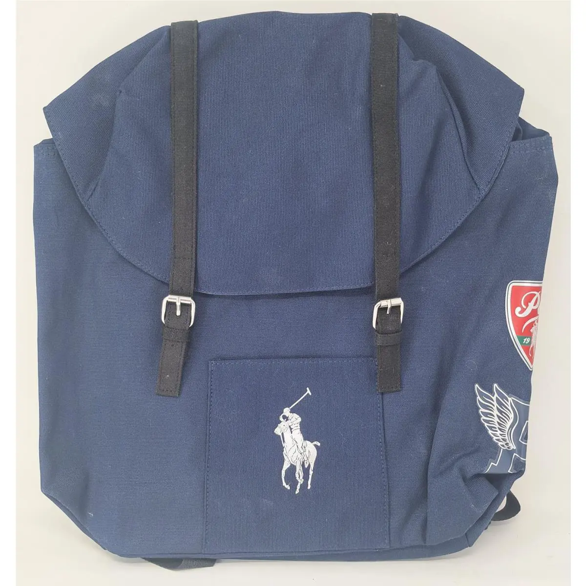 The World Of Polo Backpack By Ralph Lauren Navy Blue