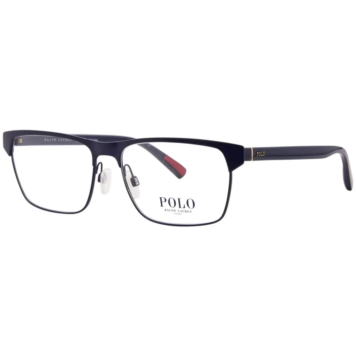 Polo Ralph Lauren PH1232 9273 Eyeglasses Men`s Semishiny Navy Blue Full Rim 57mm
