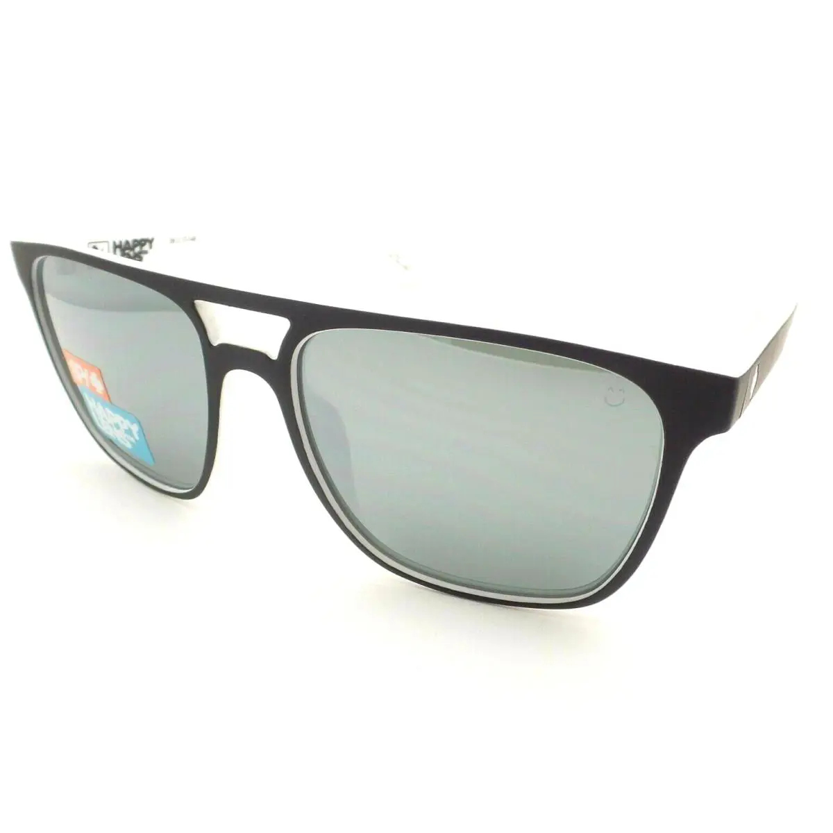 Spy Optics Czar Whitewall Hd+ Gray Green Platinum Spectra Sunglasses