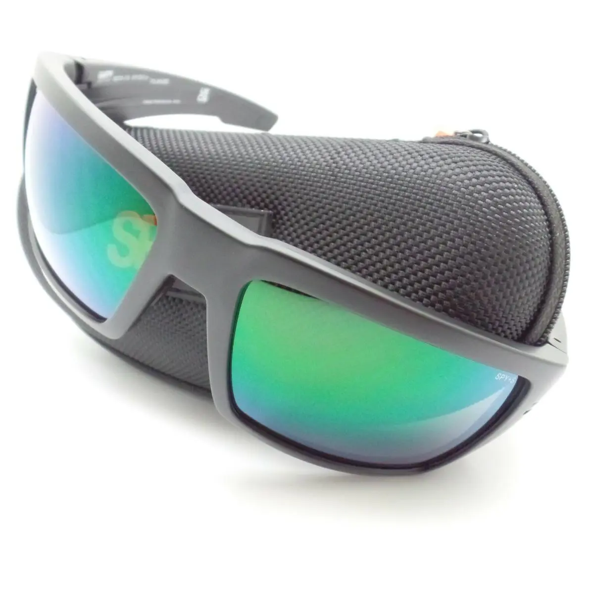 Spy Optics Rebar Ansi Matte Black Olive Polarized Sunglasses