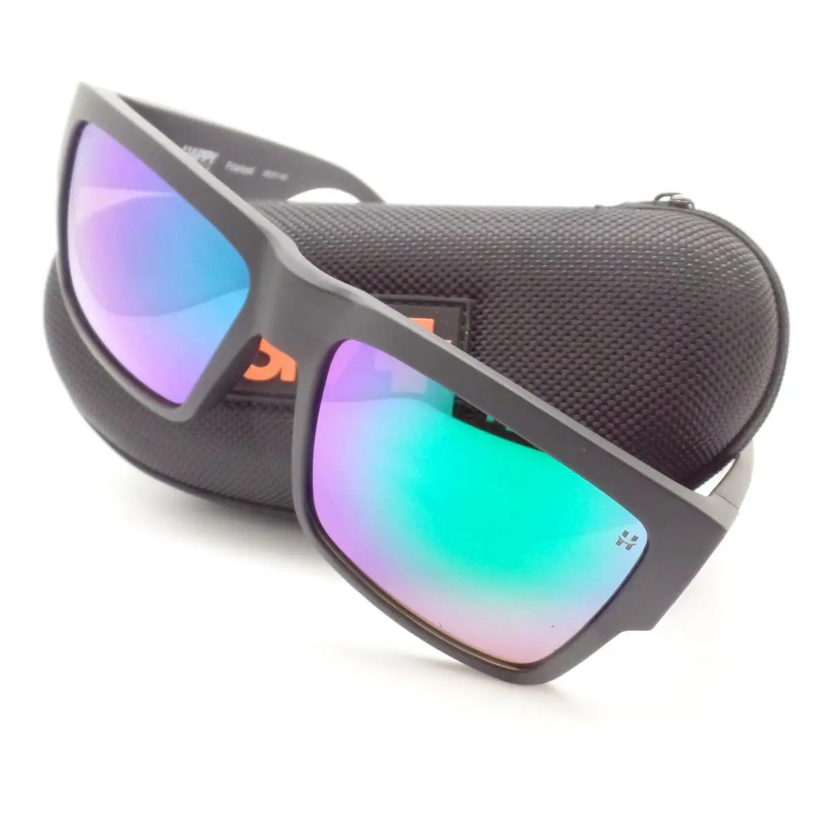 Spy Optics Cyrus Matte Black Green Spectra Polarized Sunglasses - Frame: Matte Black, Lens: Bronze Green Spectra