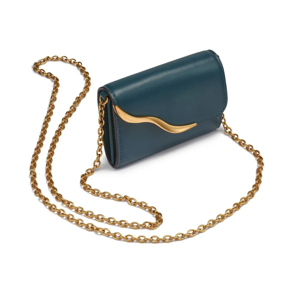 Donna Karan New York Women`s Malverne String Crossbody Wallet Hudson