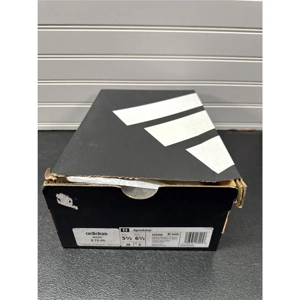 Adidas shoes - Black/Silver (UPC: 196472289958) 6