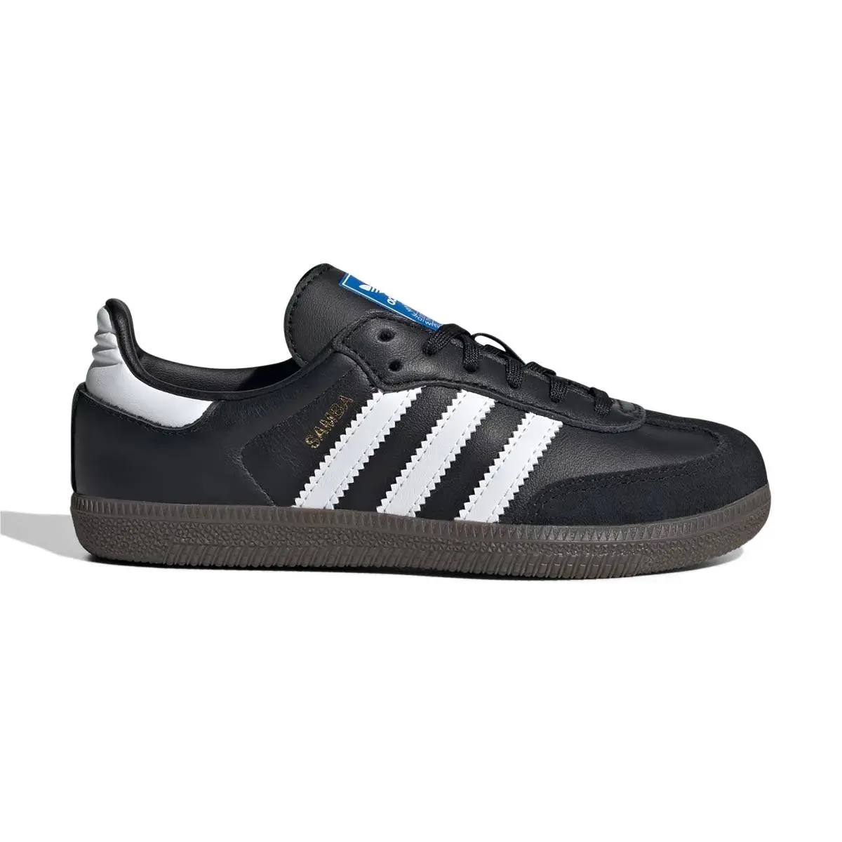Adidas Samba OG C IE3678-SIZE 12 - BLACK/WHITE/GUM
