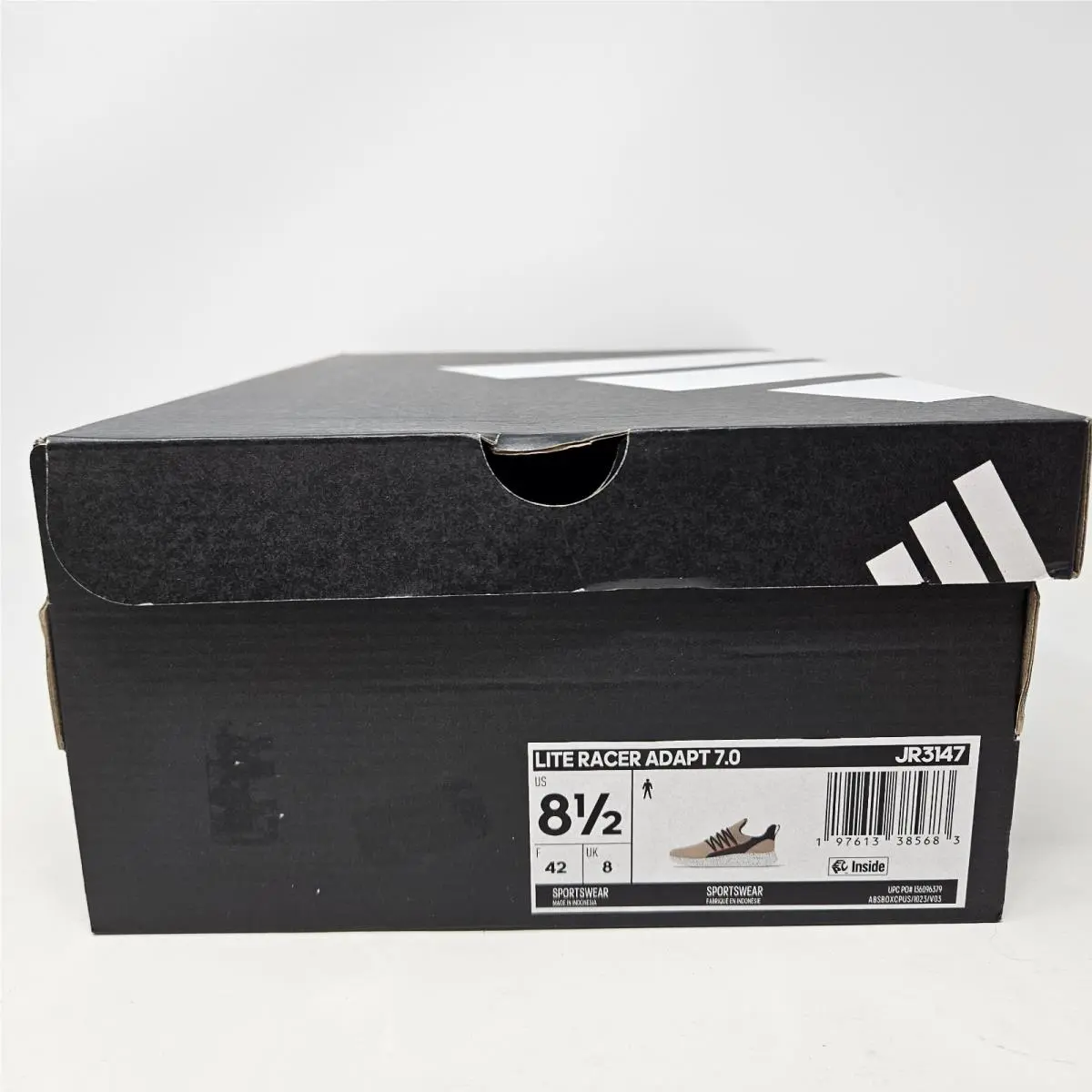Adidas shoes - adidas Lite Racer Adapt 7.0 - JR3147 - Beige (UPC: 197613385683) 4