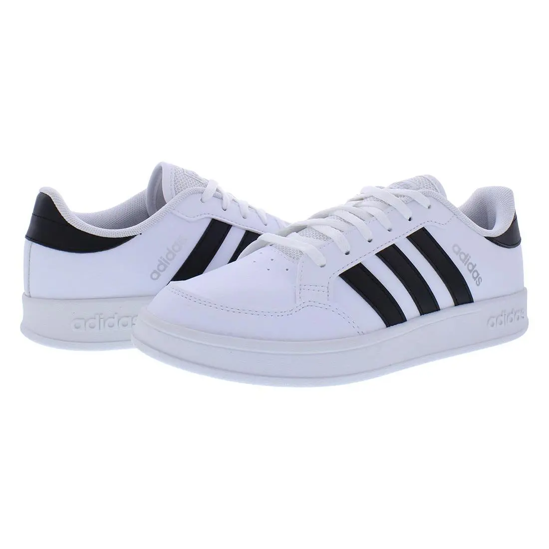 Adidas shoes - Cloud White/Core Black/Silver Metallic (UPC: 191984450667) 0