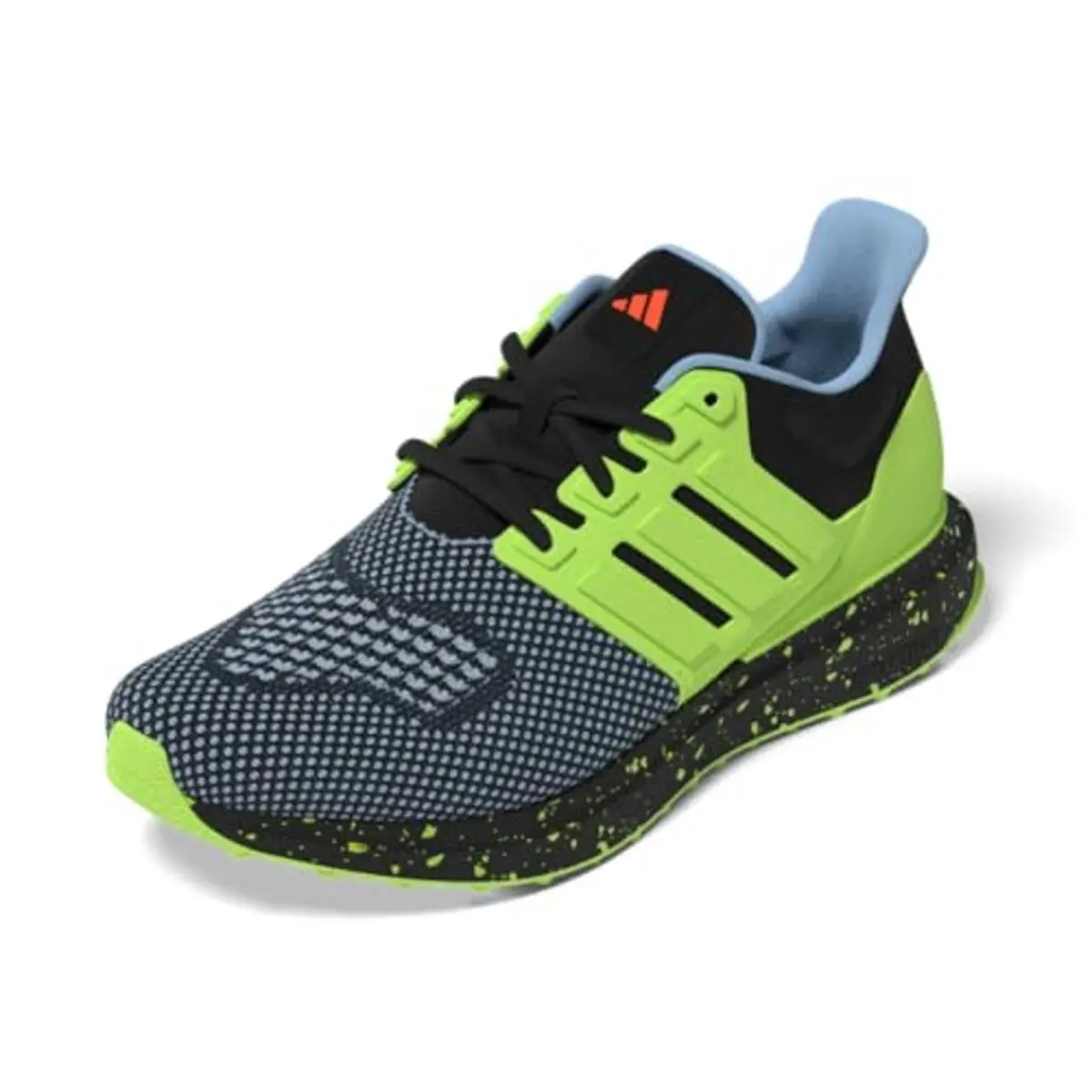 Adidas Unisex Ultradream Dna Sneaker Black/solar Slime/clear Sky-5 Big Kid