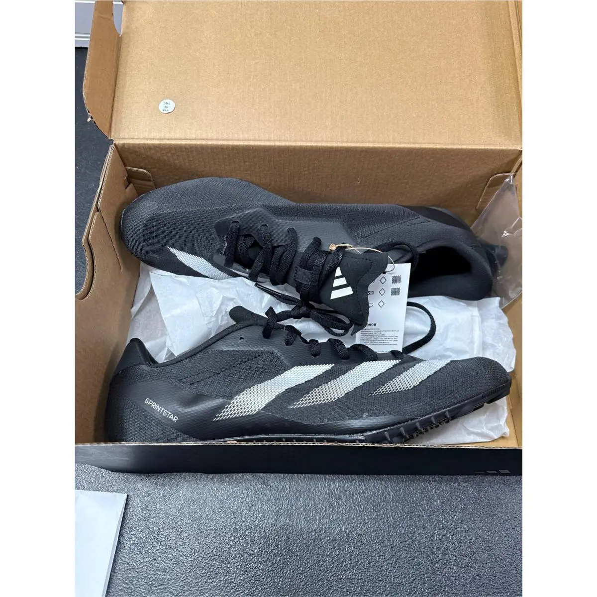 Adidas shoes - Black/Silver (UPC: 196472289972) 5