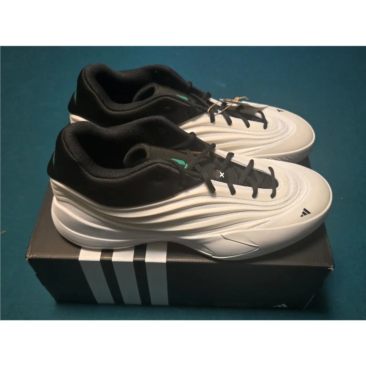 Adidas shoes - adidas Dame X - Dame - Zero Metalic / Core Black / Court Green 0