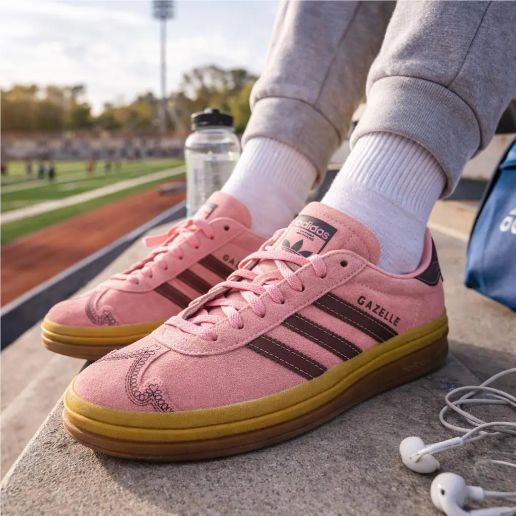 Adidas shoes - adidas Gazelle - Gazelle - IH6697 - Red Pink Spark (UPC: 198320393930) 1