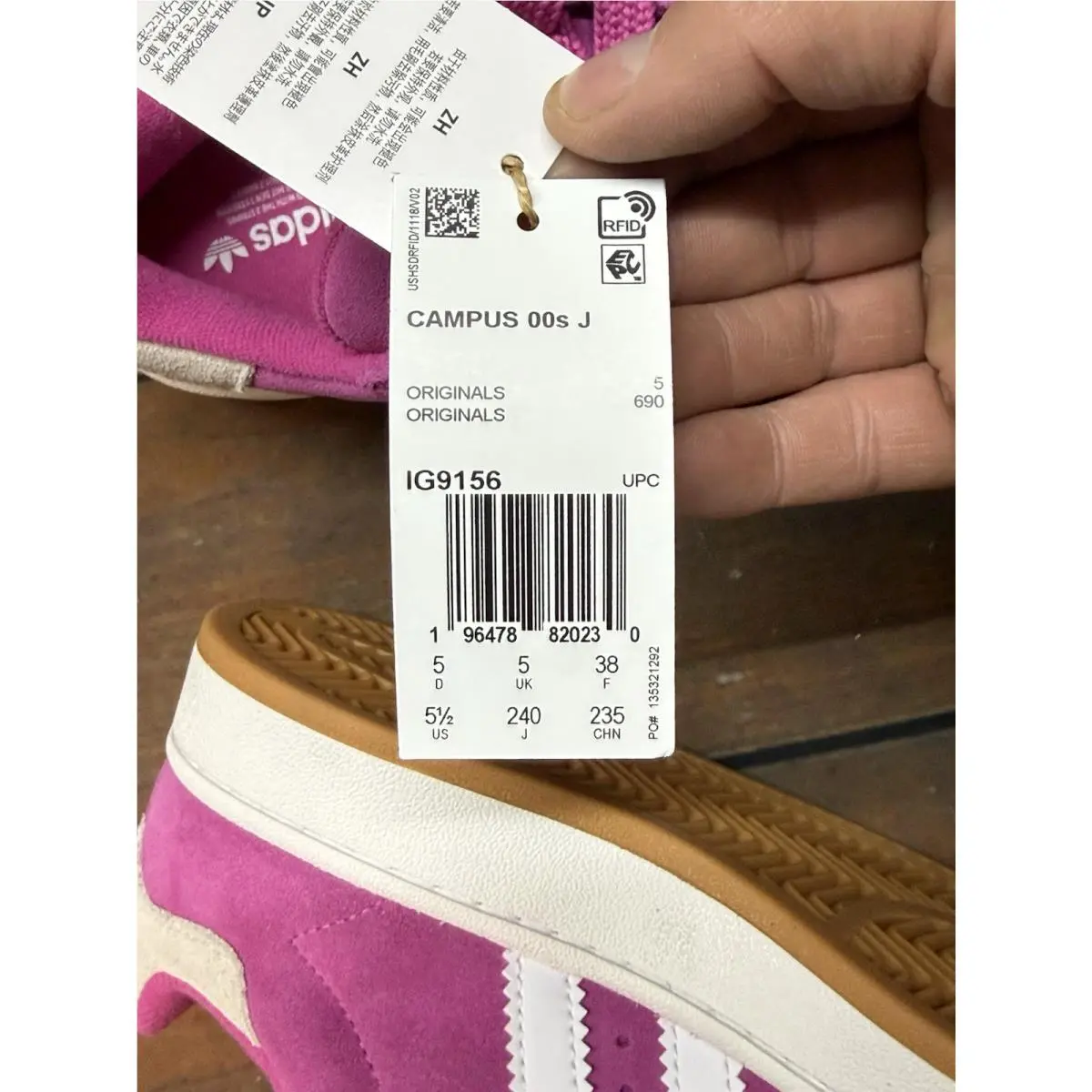 Adidas shoes - adidas Campus 00s - Campus - Pink 4