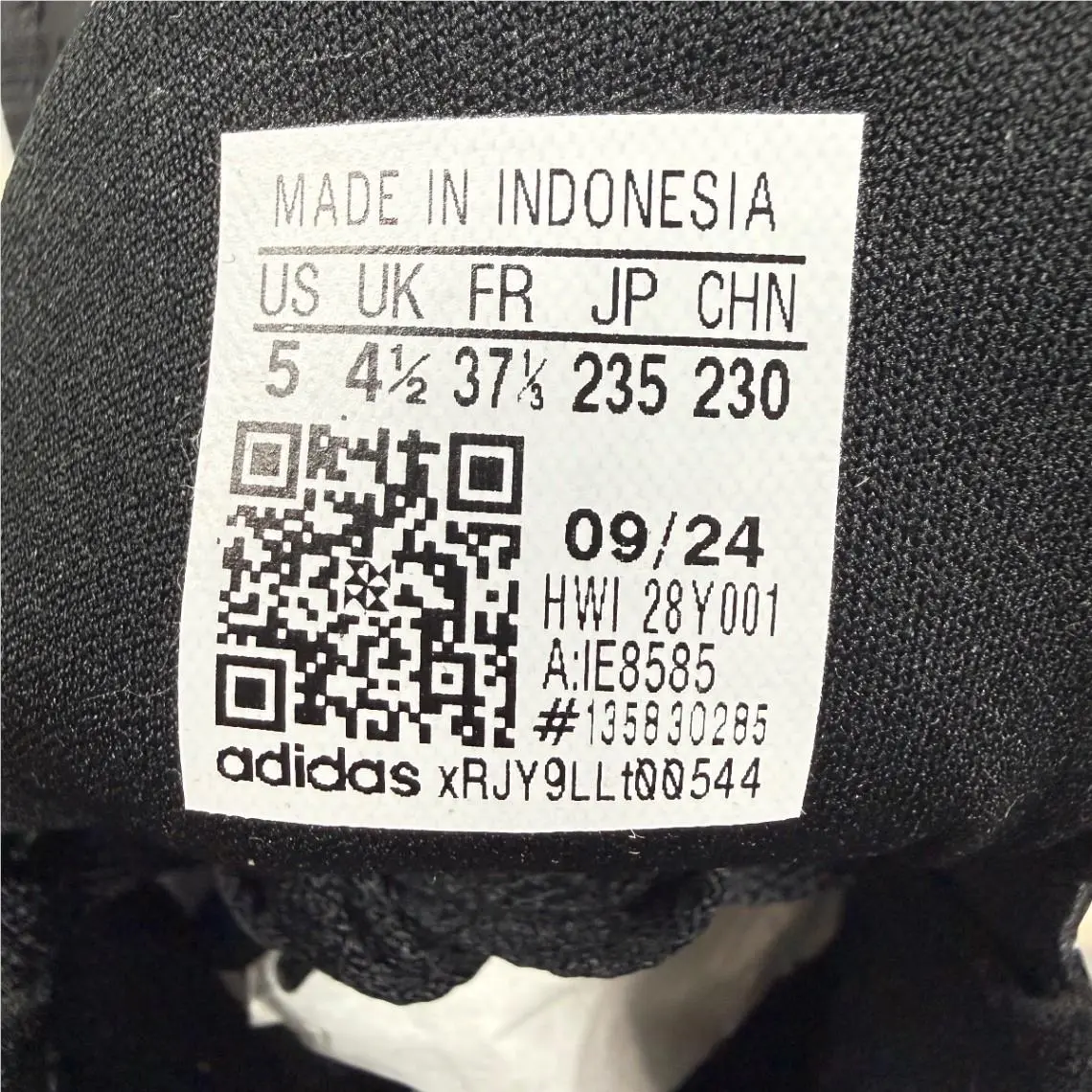 Adidas shoes - Runfalcon 3.0 K - Runfalcon - HP5838 - Black 9