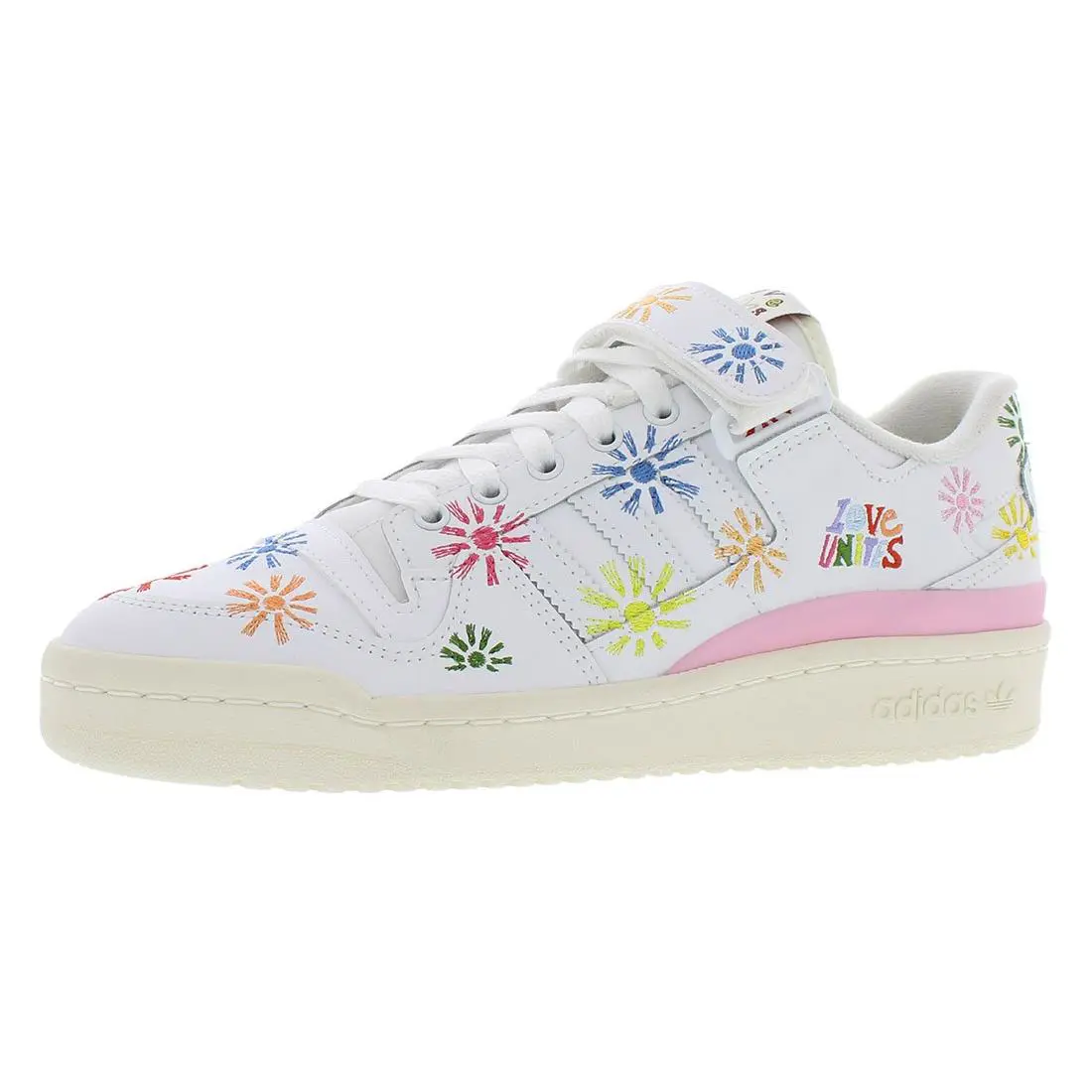 Adidas shoes - Cloud White/True Pink/Off White, Main: White (UPC: 194826192374) 0