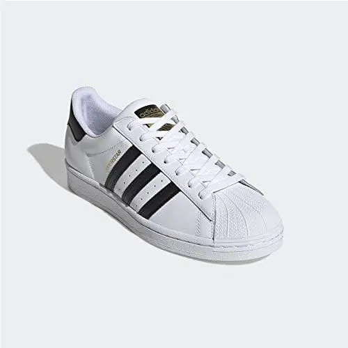 Size 11.0 - Adidas Superstar White Black Men