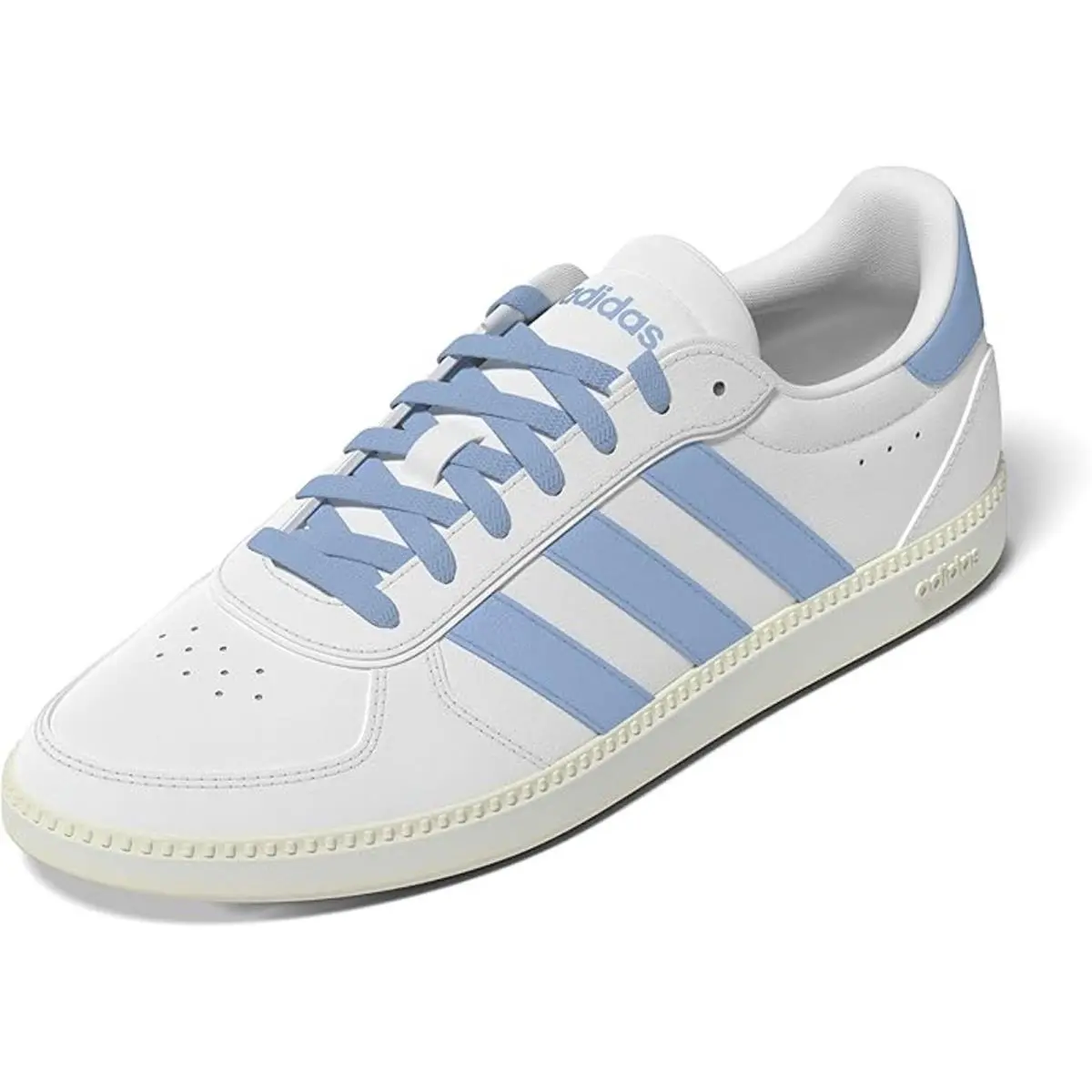 Women`s Breaknet Sleek Sneaker White/blue/off White-sz 9 by Adidas
