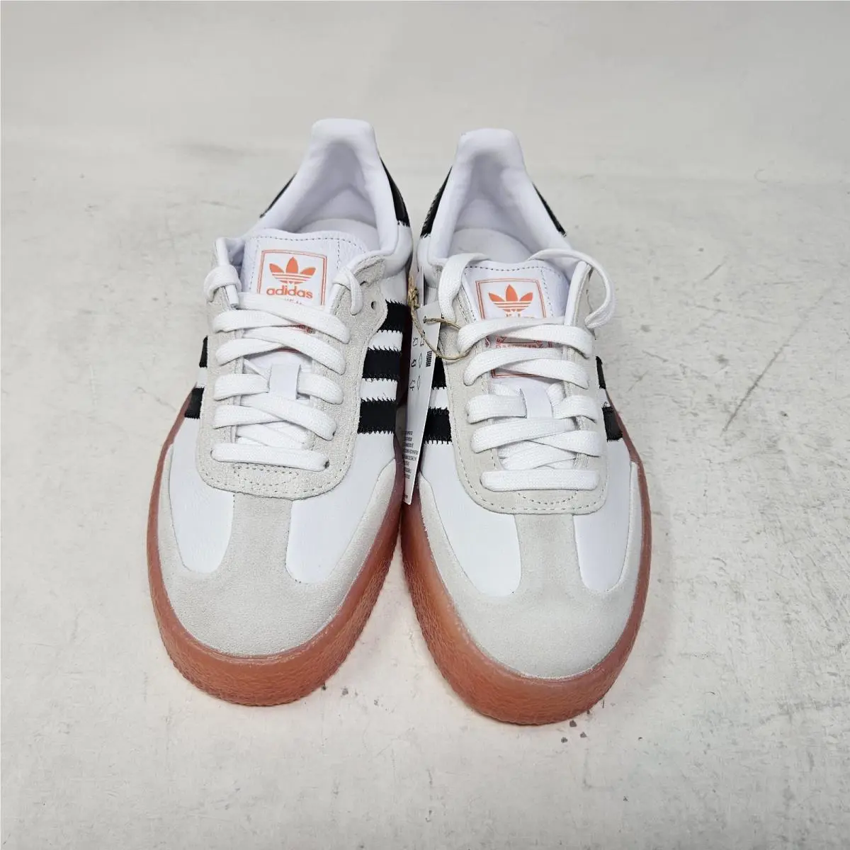 Adidas shoes - Adidas Sambae - Sambae - JI3072 - White / Black / Coral (UPC: 197615530029) 2