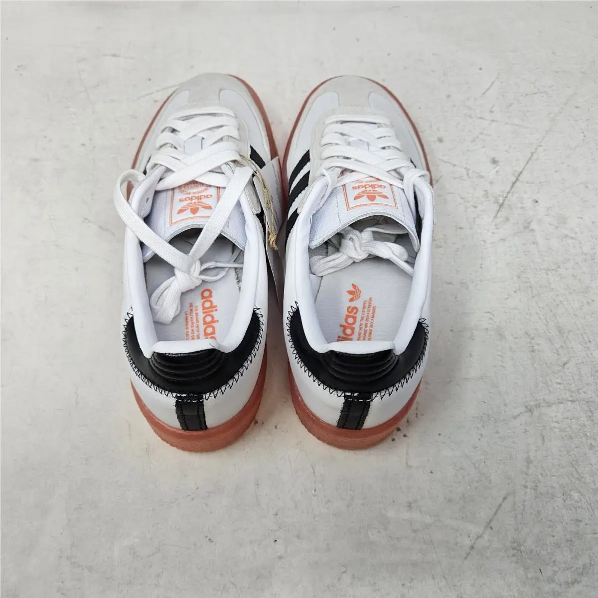 Adidas shoes - Adidas Sambae - Sambae - JI3072 - White / Black / Coral (UPC: 197615530029) 3