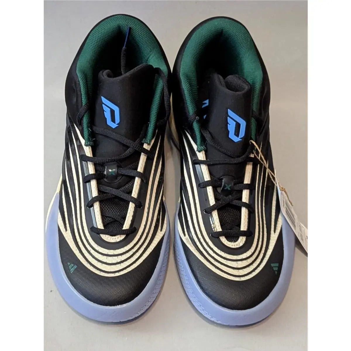 Adidas shoes - adidas Dame 10 - Dame - JR9943 - Black (UPC: 197623330246) 7