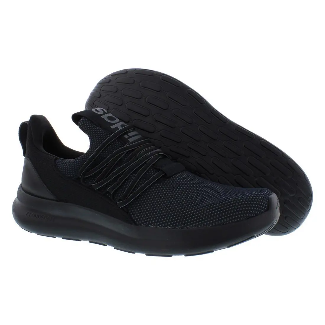 Adidas Lite Racer Adapt 7.0 Mens Shoes Size 9.5 Color: Black/black/black - Black/Black/Black, Main: Black