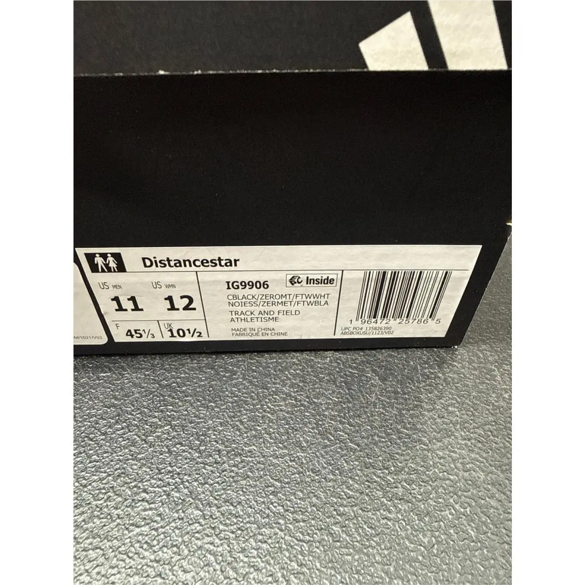 Adidas shoes - adidas Distancestar - Distancestar - Black/Silver (UPC: 196472257865) 4