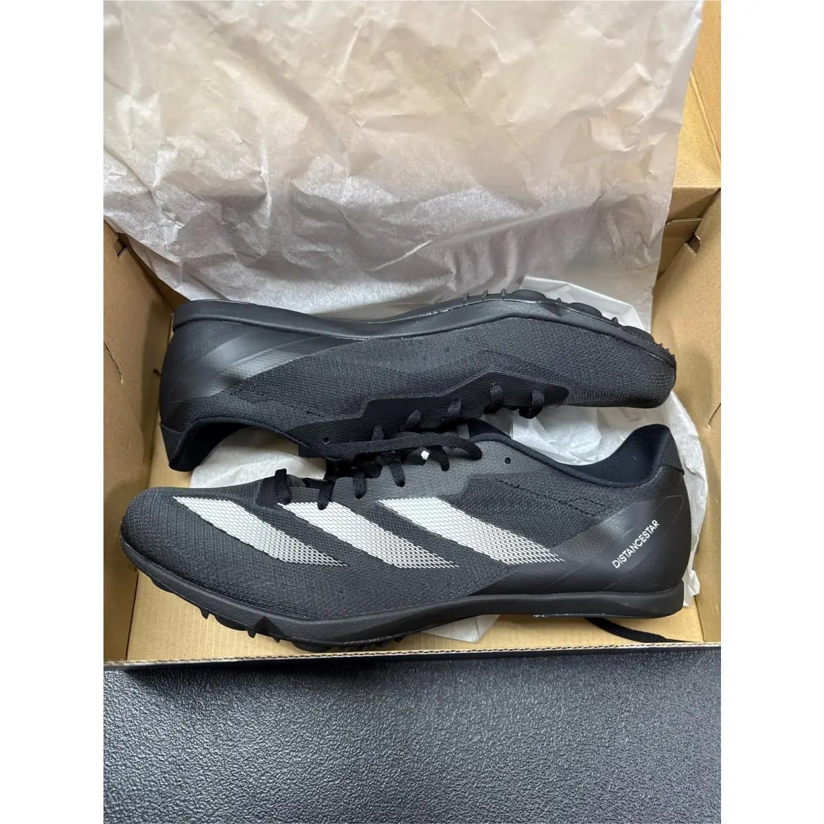 Adidas shoes - adidas Distancestar - Distancestar - Black/Silver (UPC: 196472257865) 5