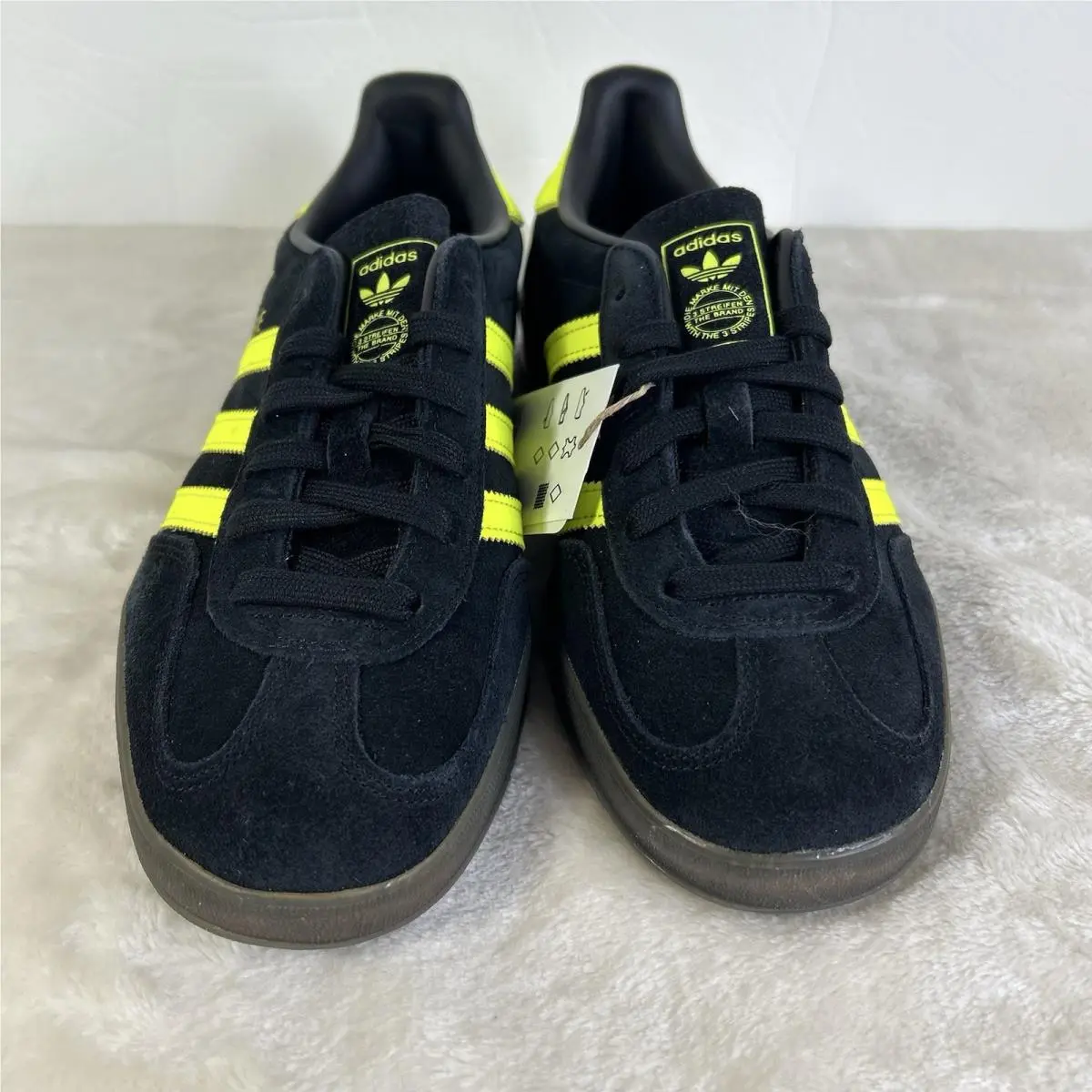 Adidas shoes - adidas Gazelle - Gazelle - JR3841 - Black/Yellow/Gum Bottom 2