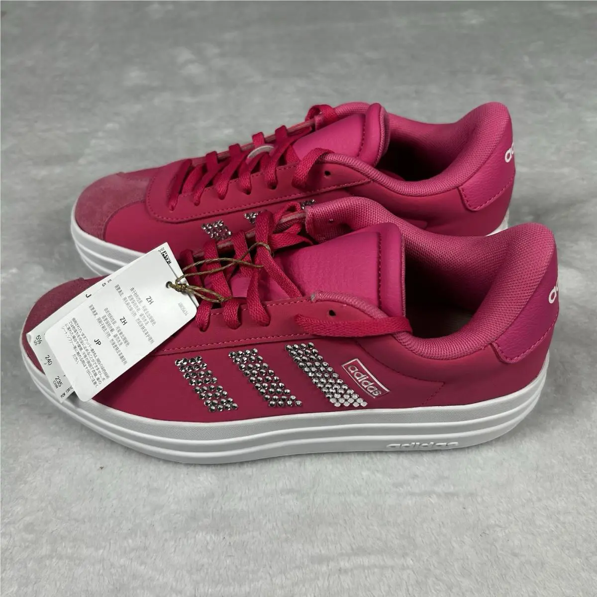 Adidas shoes - adidas Vl Court - Court - Pink (UPC: 0197615042560) 0