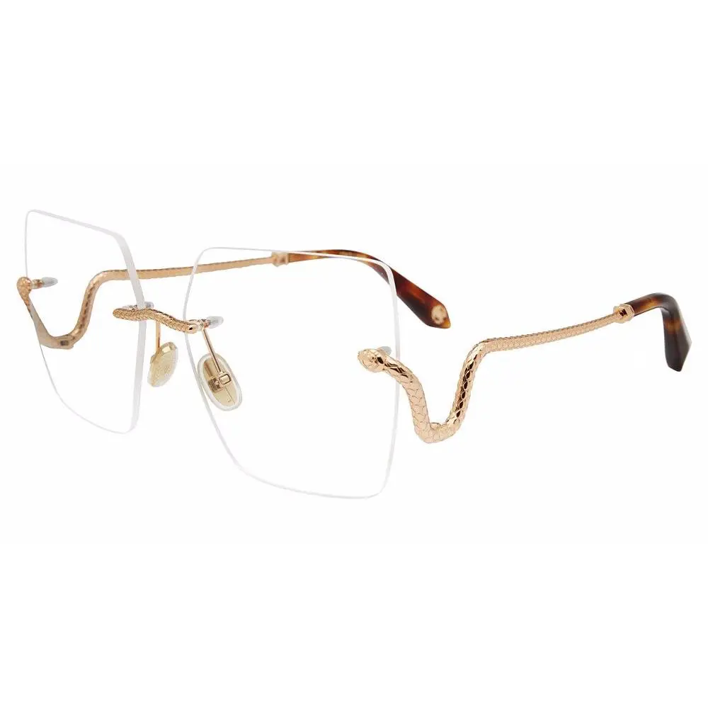 Roberto Cavalli VRC077 Eyeglasses Eye Glasses 08FC Copper Gold 59m