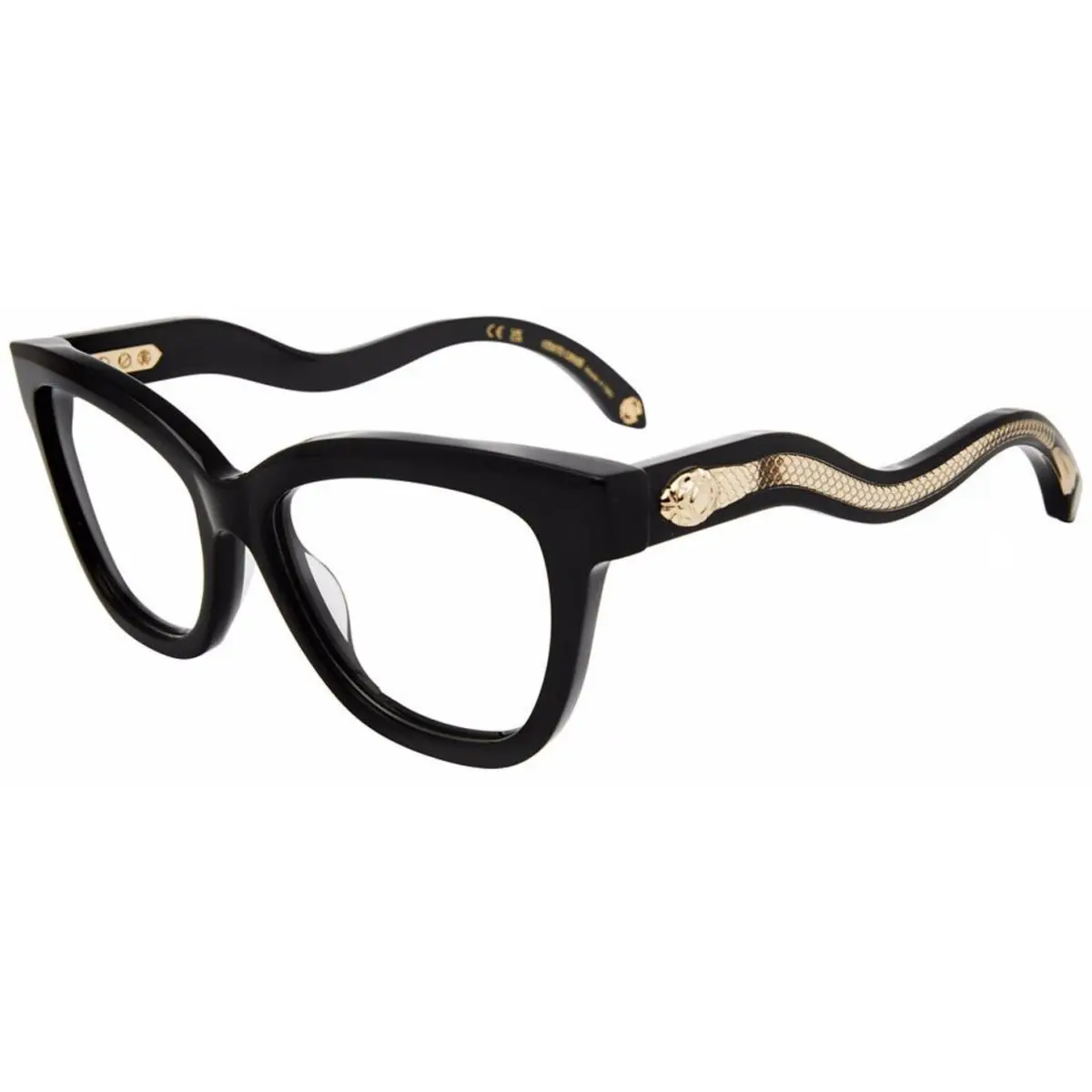 Vrc 072 Shiny Black 0700 Size 53 Sunglasses by Roberto Cavalli