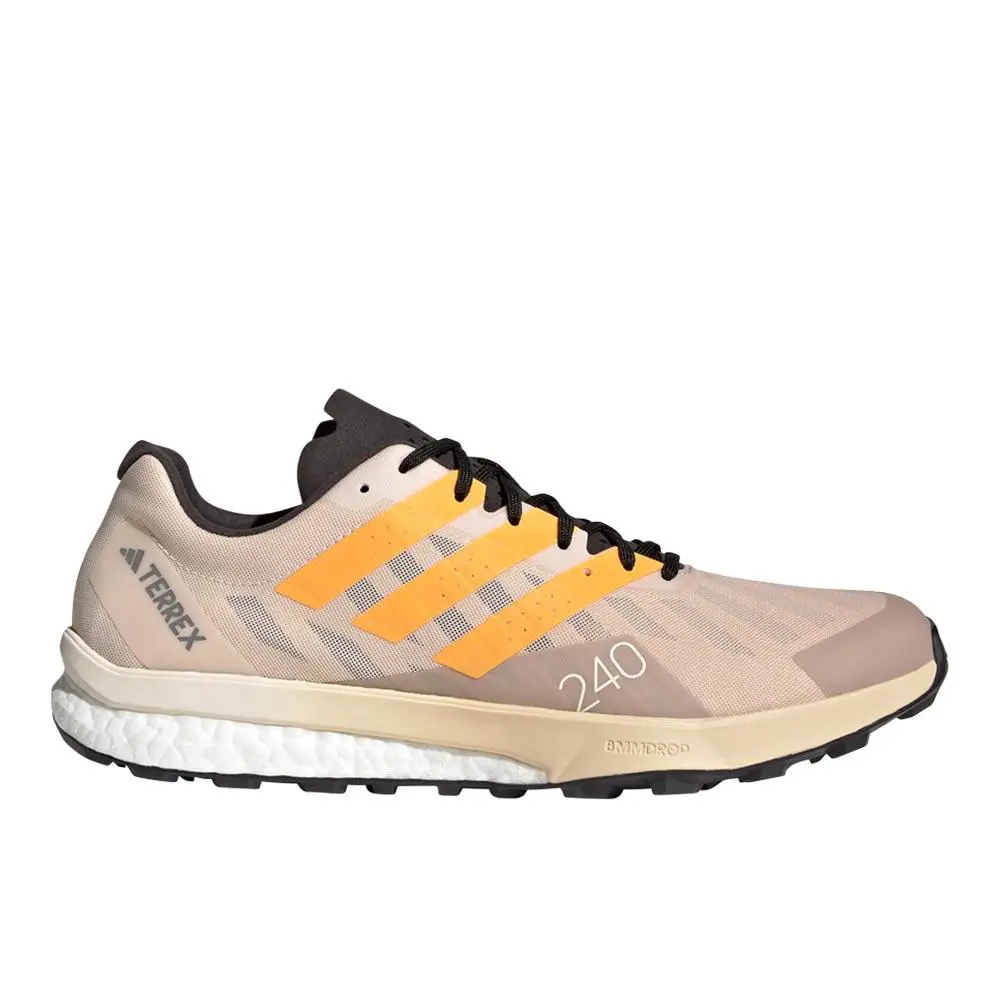 Adidas Terrex Speed Ultra Trail Running Mens Size 7 M Sneakers Athletic Shoes H - Beige