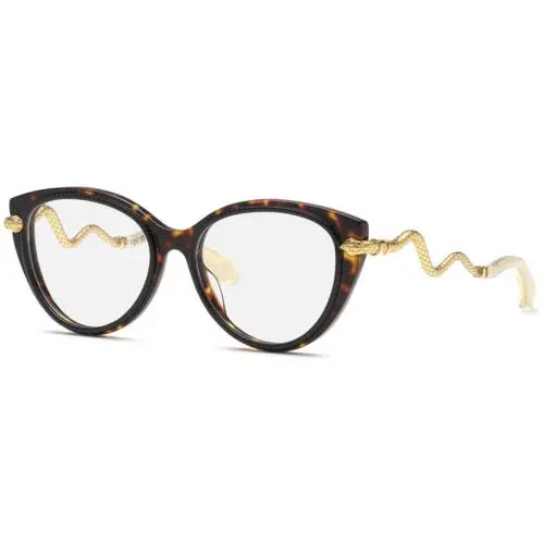 Vrc 105 Shiny Black Top+havana 9ray Size 53 Sunglasses by Roberto Cavalli