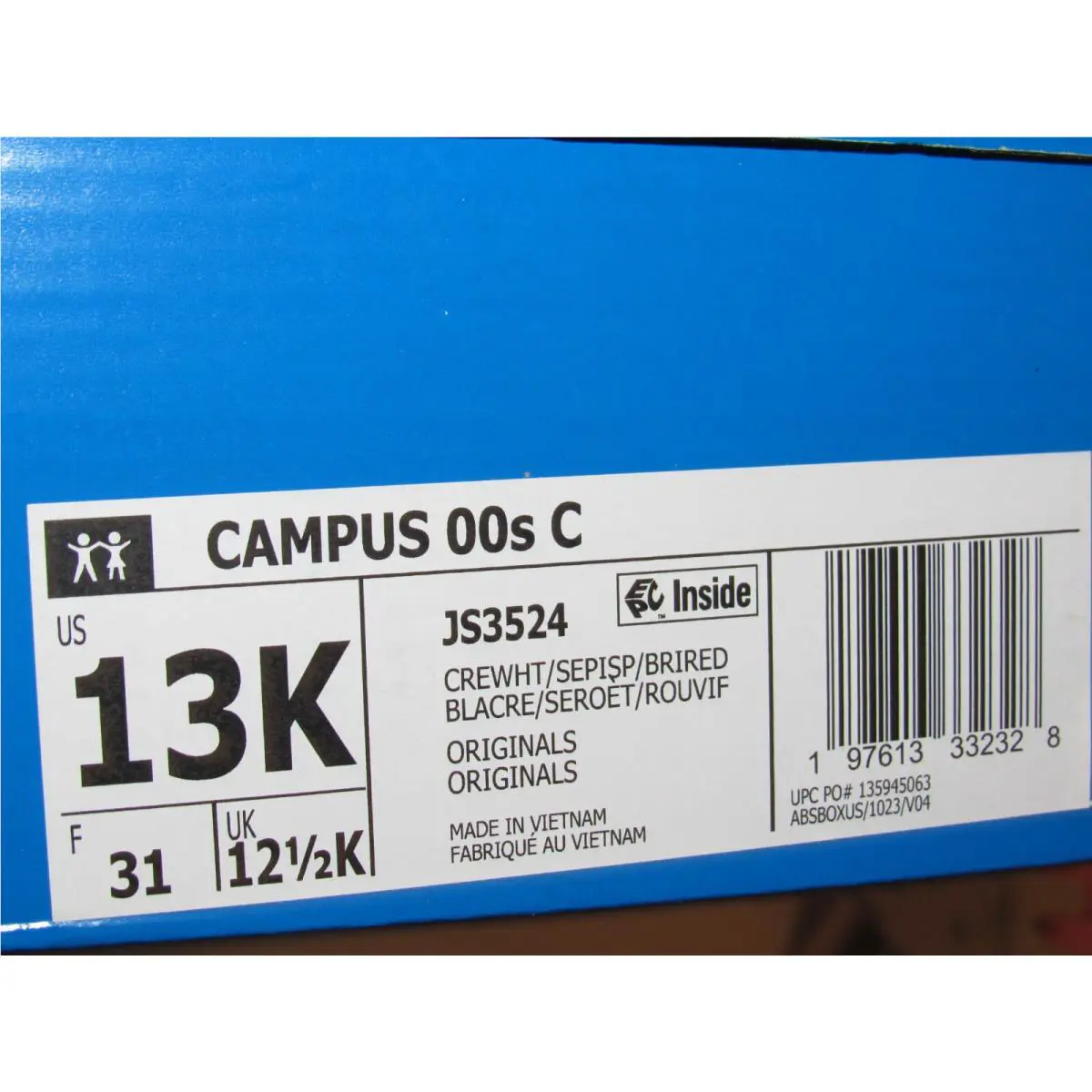 Adidas shoes - adidas Campus - Campus - White/Pink (UPC: 197613332328) 3