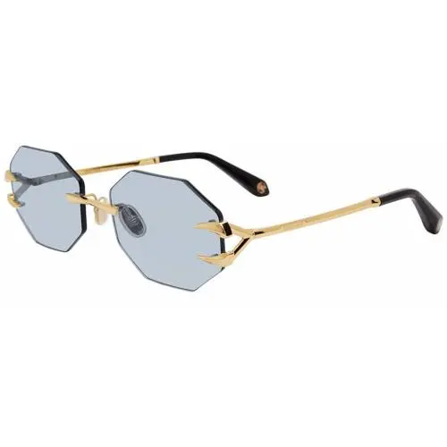 Roberto Cavalli Src 005 Yellow Gold-yellow Gold-400f 400f Size 59 Sunglasses