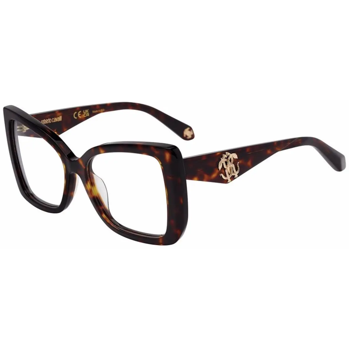 Vrc 111 Brown-yellow Havana-0743 Size 54 Sunglasses by Roberto Cavalli