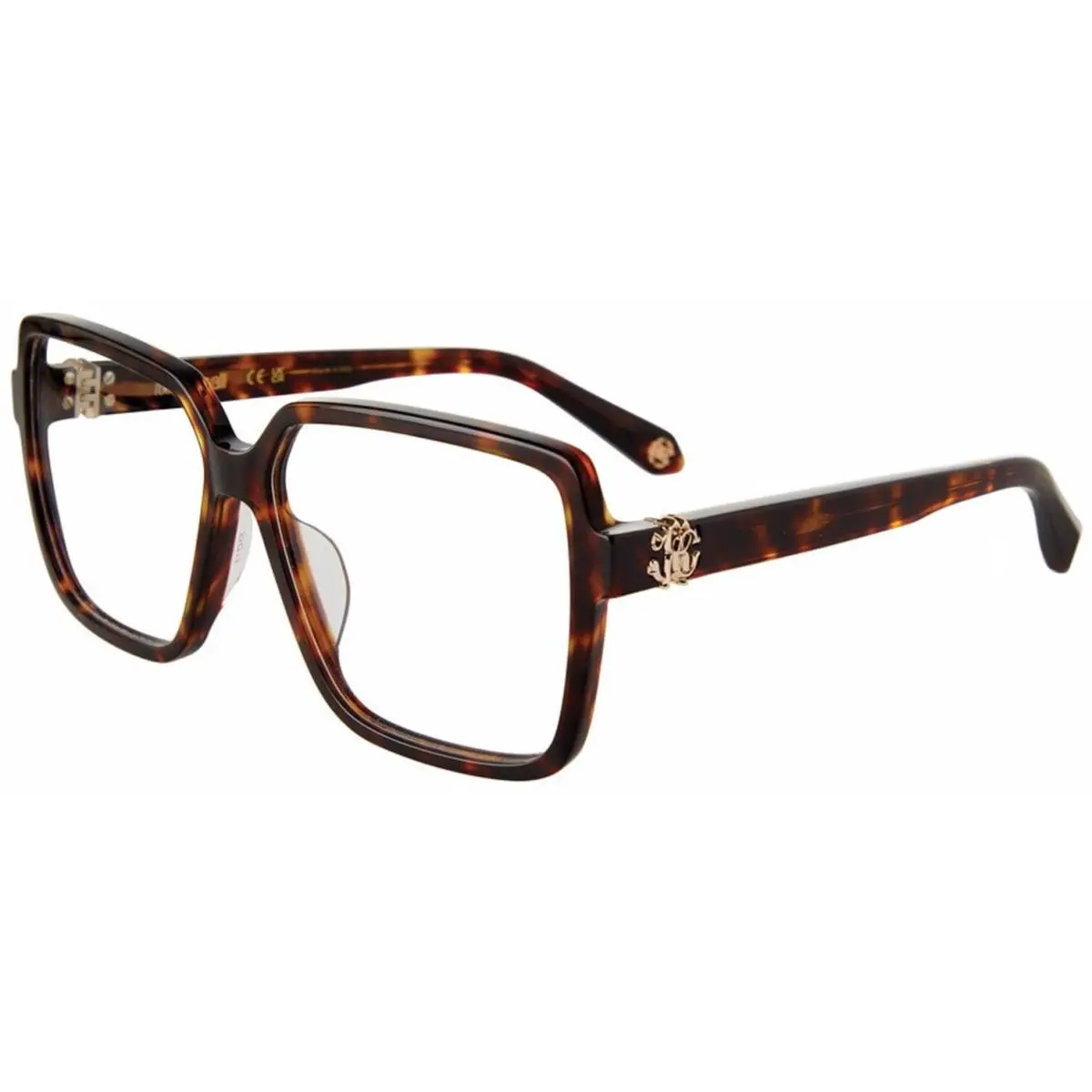 Roberto Cavalli Vrc 050 M Brown/yellow Hav-0743 Size 55 Sunglasses