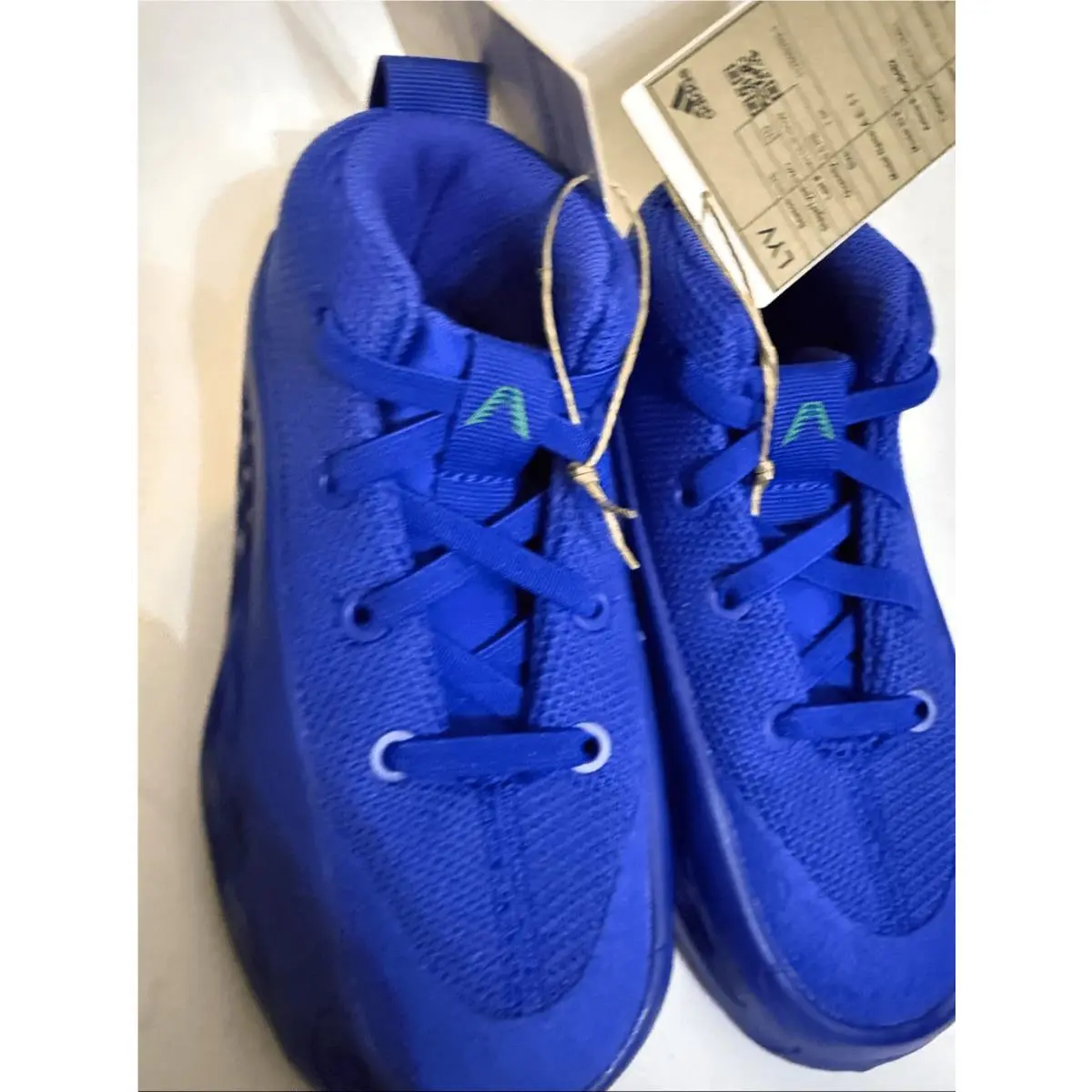 Adidas shoes - Blue, Exterior: Blue 2
