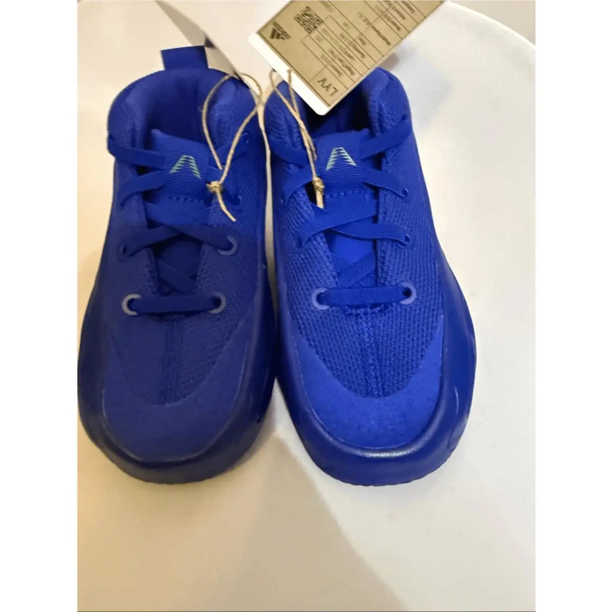 Adidas shoes - Blue, Exterior: Blue 4